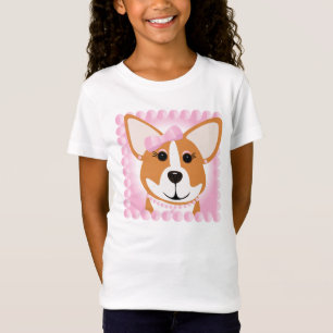 Corgi-Dame Pink T-Shirt