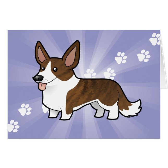 Corgi de Gallois de cardigan de bande dessinée (Devant horizontal)
