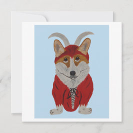 Corgi Devil Karte