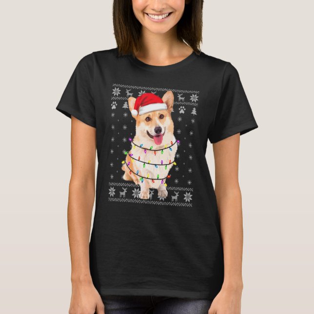 Corgi Dog 2 T-Shirt (Vorderseite)