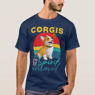 Corgi Dog BreedCorgis sind mein Geist Tier T-Shirt