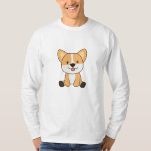 Corgi Dog Hudgy Animal Friends Hunde T-Shirt