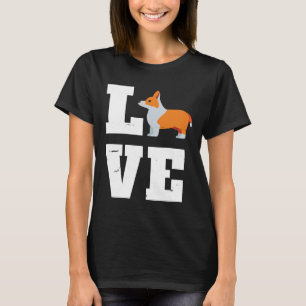 Corgi Dog I Liebe Corgis T-Shirt