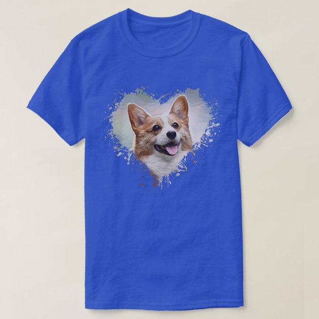 Corgi Dog Lover-386 T-Shirt (Design vorne)