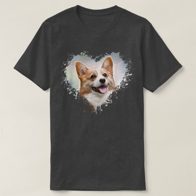 Corgi Dog Lover T-Shirt (Design vorne)