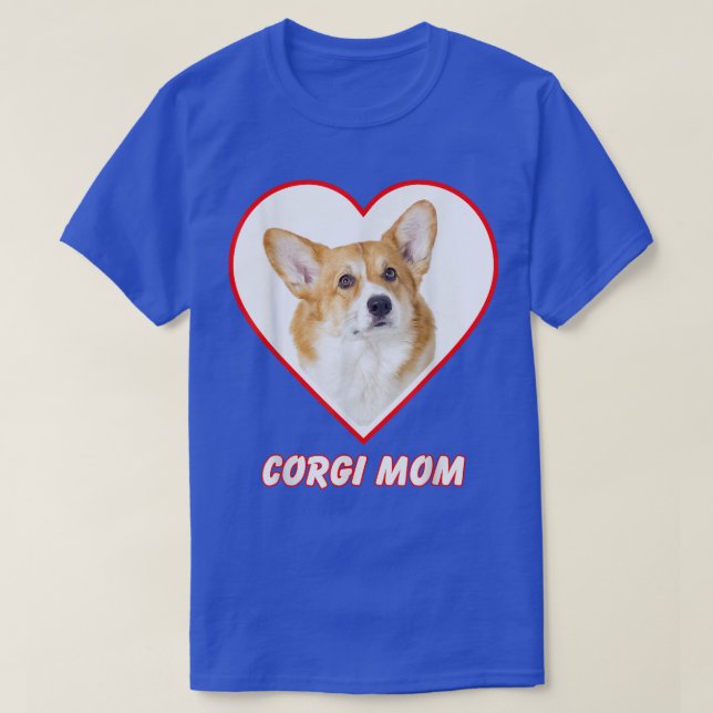 Corgi Dog Mama T-Shirt (Design vorne)