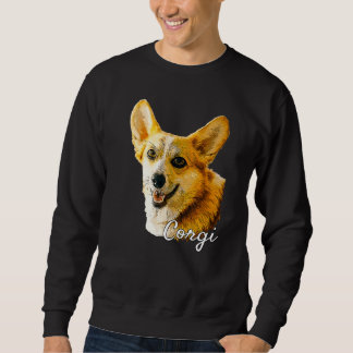 Corgi Dog Niedlich Corgy Welpenbesitzer Sweatshirt