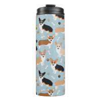 Corgi Dog Paws and Bones