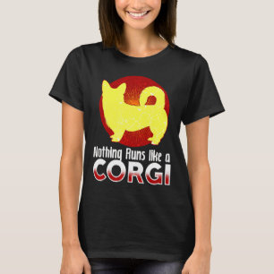 Corgi Dog Vintag Corgi Dog Corgi T-Shirt