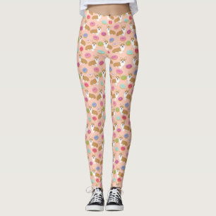 Corgi Donut-Leggings Leggings
