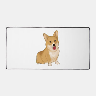 Corgi doux et souriant