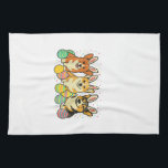 Corgi Easter T-Shirt_1 Geschirrtuch<br><div class="desc">Corgi Easter T-Shirt_1</div>