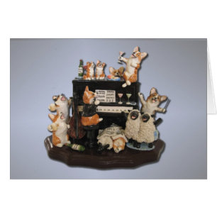 Corgi et moutons "d'heure Yappy" de concert !