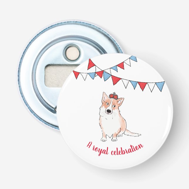 Corgi-Flaschenöffner Flaschenöffner (Vorderseite)