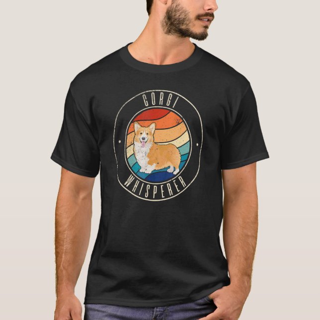 Corgi-Flüsterer T-Shirt (Vorderseite)