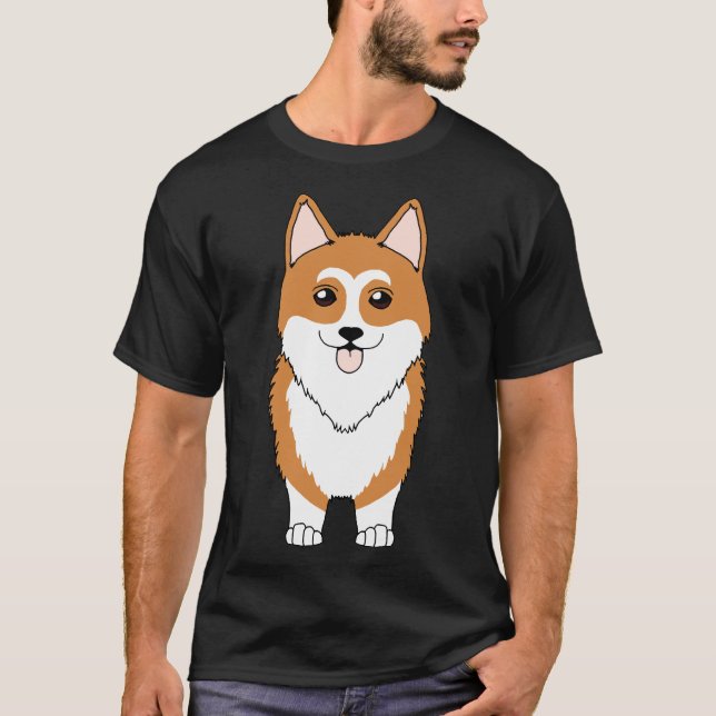 Corgi Front T-Shirt (Vorderseite)