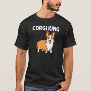 Corgi für Männer Vater Walisischer Korgi Hund Tier T-Shirt