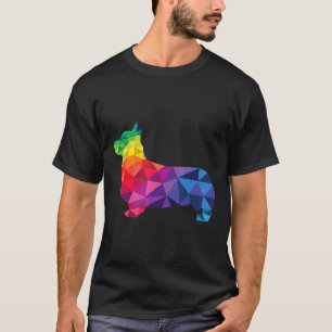 Corgi Gay Pride Lgbt Regenbogenflagge Kleidung Hun T-Shirt