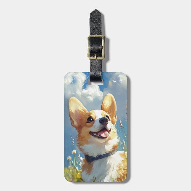 Corgi-Gepäckanhänger Gepäckanhänger (Vorderseite vertikal)