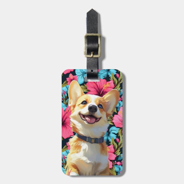 Corgi-Gepäckanhänger Gepäckanhänger (Vorderseite vertikal)