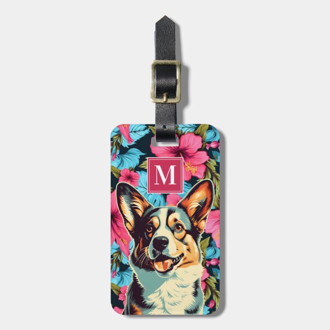 Corgi-Gepäckanhänger Gepäckanhänger (Vorderseite vertikal)