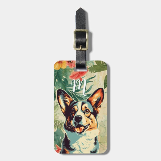 Corgi-Gepäckanhänger Gepäckanhänger (Vorderseite vertikal)
