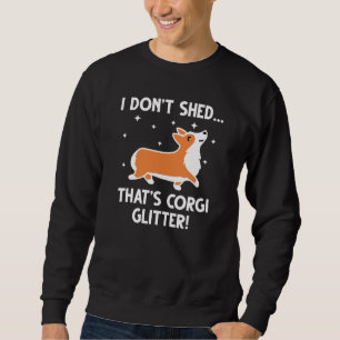 Corgi Glitzer Sweatshirt