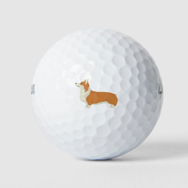 Corgi Golfball (Vorderseite)