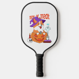 Corgi Halloween Pickleball Schläger