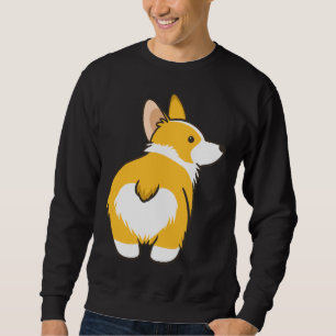 Corgi Heart Hintern Sweatshirt
