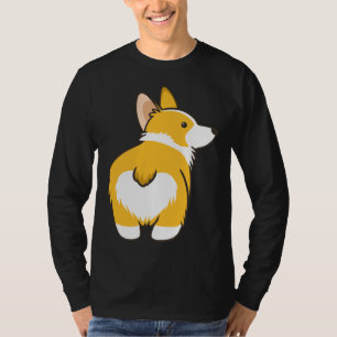 Corgi Heart Hintern T-Shirt