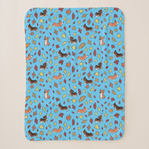Corgi Herbstlaubs Aquamarin Sherpadecke