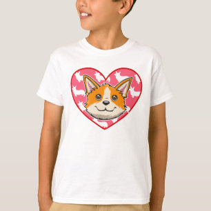 Corgi Herz T-Shirt