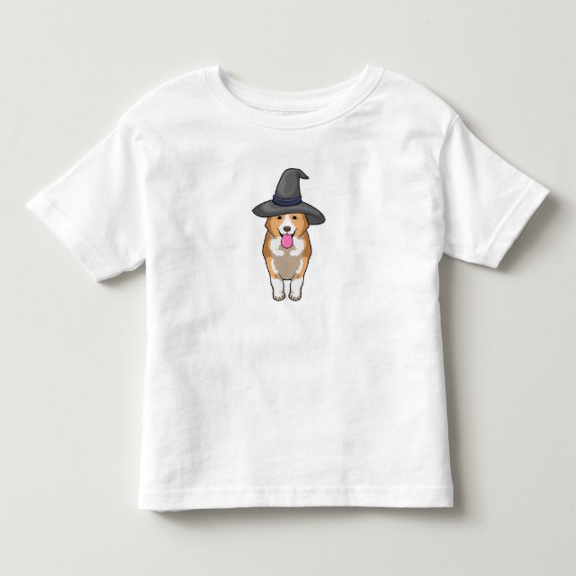 Corgi Hexch Kleinkind T-shirt (Vorderseite)