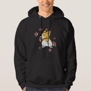 Corgi Hintern Dog Hoodie