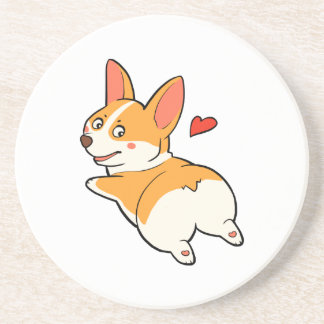 Corgi-Hintern Getränkeuntersetzer