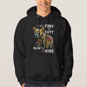 Corgi Hintern Hoodie