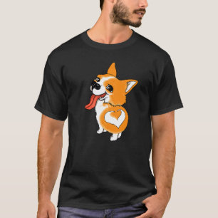 Corgi Hintern Hund Corgi Hunderasse T-Shirt