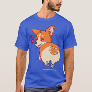 Corgi Hintern Niedlicher Hund für Corgi Mama und H T-Shirt