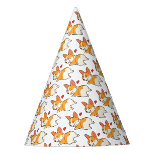 Corgi-Hintern Partyhütchen