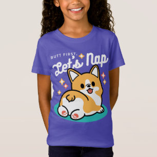 Corgi Hintern und Nickerchen Vibes - Niedlicher Sc T-Shirt