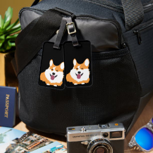 Corgi-Hund Haustier   Gepäckanhänger