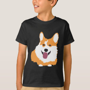 Corgi Hund Haustier Tier Kinder T-Shirt