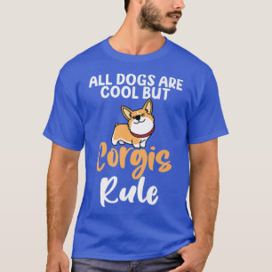Corgi Hund Lover Tshirt Alle Hunde sind Cool, aber