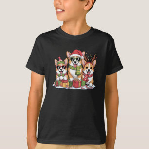 Corgi-Hund Weihnachten Mutter Hunde Liebhaber Weih T-Shirt