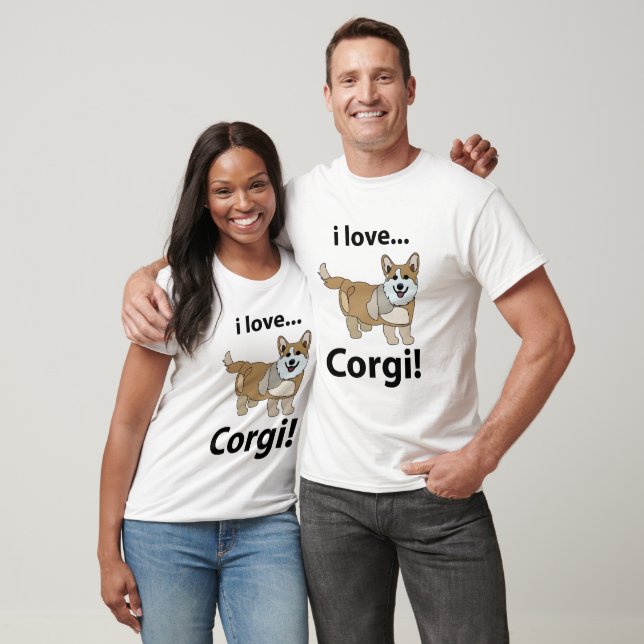 Corgi I Liebe Corgi T-Shirt (Unisex)