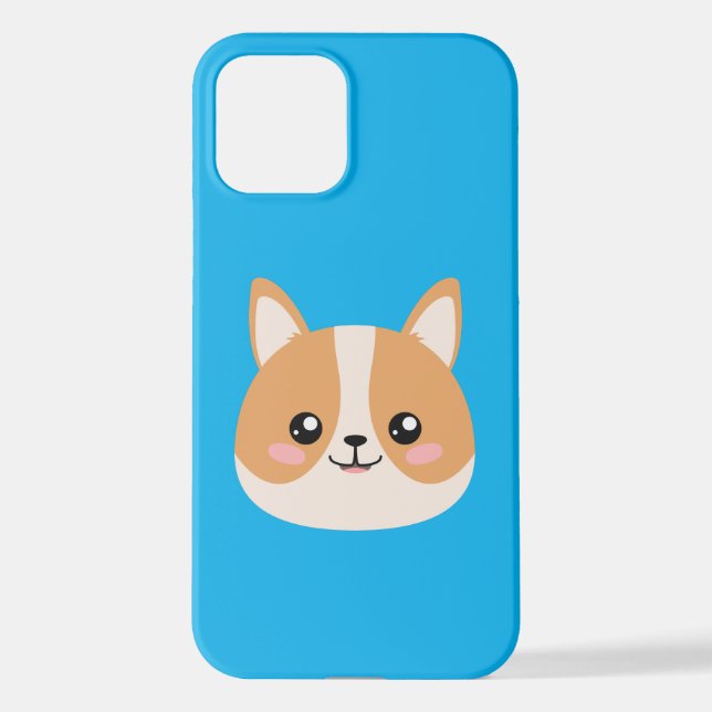 Corgi iPhone 12 Hülle (Rückseite)