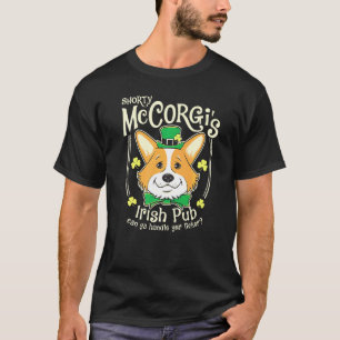 Corgi Irish Pub Shorty Mccorgi T-Shirt