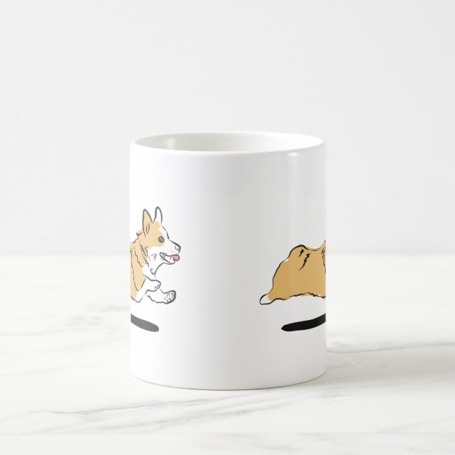 Corgi-Kaffee-Tasse Kaffeetasse (Mittel)