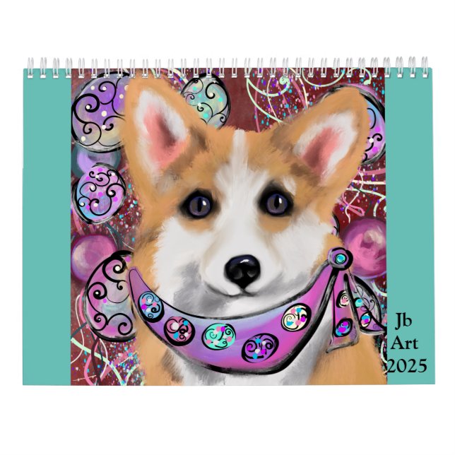 Corgi Kalender (Rückseite)